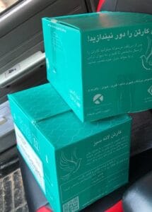 همکاری تاپین و نذر طبیعت با استفاده از کارتن های لانه سبز